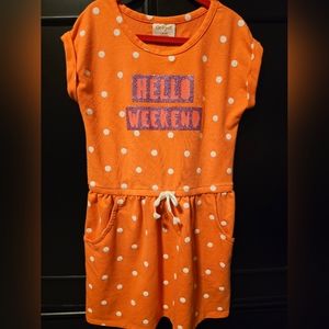 Cat & Jack Girls "Hello Weekend" Dress